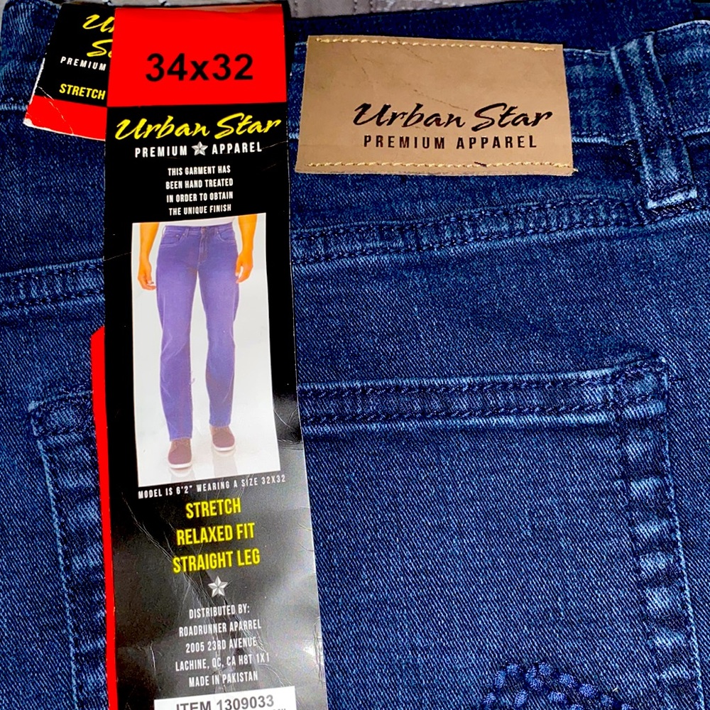 Urban Star Men’s Jeans Blue